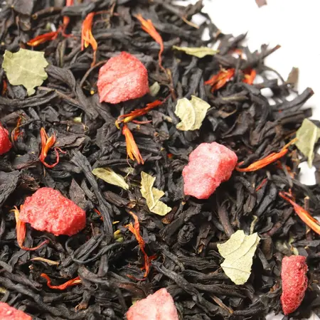 Чай черный Клубника со сливками в чайном магазине BestTea, фото , изображение 8