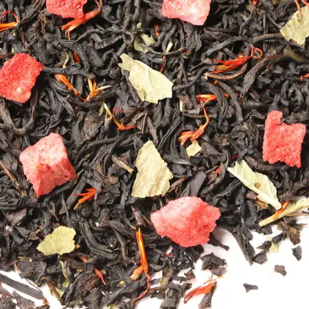 Чай черный Клубника со сливками в чайном магазине BestTea, фото , изображение 9
