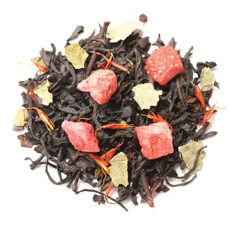 Чай черный Клубника со сливками в чайном магазине BestTea, фото , изображение 10