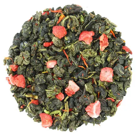 Чай улун Клубника со сливками в чайном магазине BestTea, фото , изображение 10