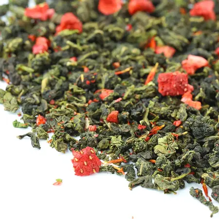 Чай улун Клубника со сливками в чайном магазине BestTea, фото , изображение 9