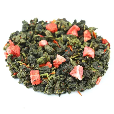 Чай улун Клубника со сливками в чайном магазине BestTea, фото , изображение 11