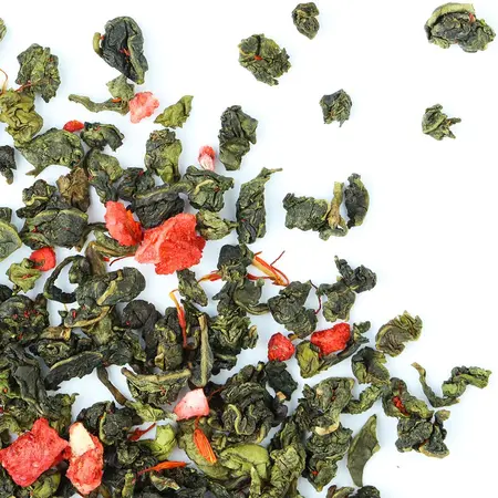 Чай улун Клубника со сливками в чайном магазине BestTea, фото , изображение 6