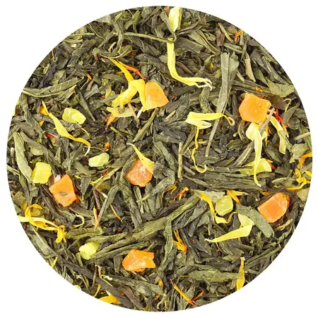 Чай зеленый Персиковый рай, ароматизированный в чайном магазине BestTea, фото 