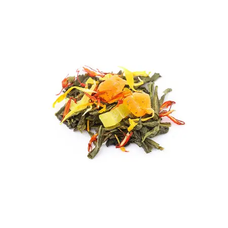 Чай зеленый Персиковый рай, ароматизированный в чайном магазине BestTea, фото , изображение 9