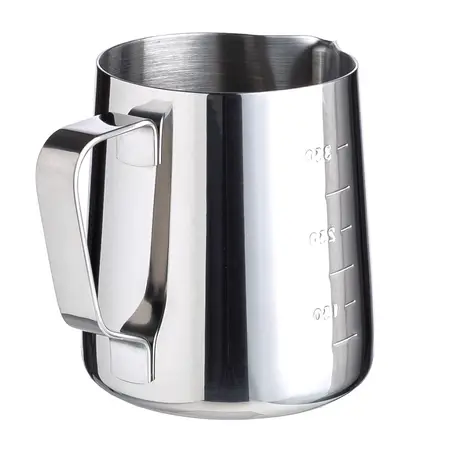 Питчер (Молочник) из нержавеющей стали 350 мл в чайном магазине BestTea, фото , изображение 4
