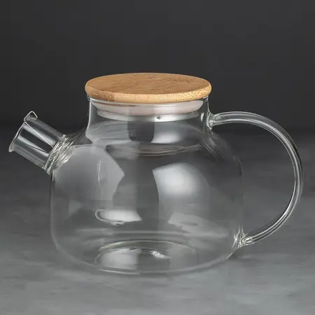 Чайник стеклянный Гранат 600 мл, Объем мл: 600 в чайном магазине BestTea, фото , изображение 2