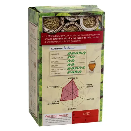 Йерба Мате La Merced Barbacua 500 г в чайном магазине BestTea, фото , изображение 2