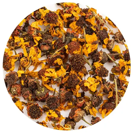 Хризантема цветы желтые в чайном магазине BestTea, фото 