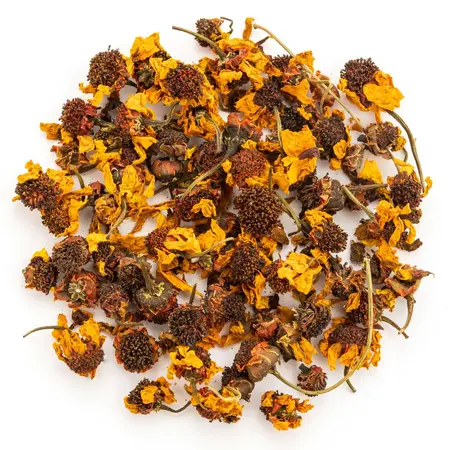 Хризантема цветы желтые в чайном магазине BestTea, фото , изображение 2
