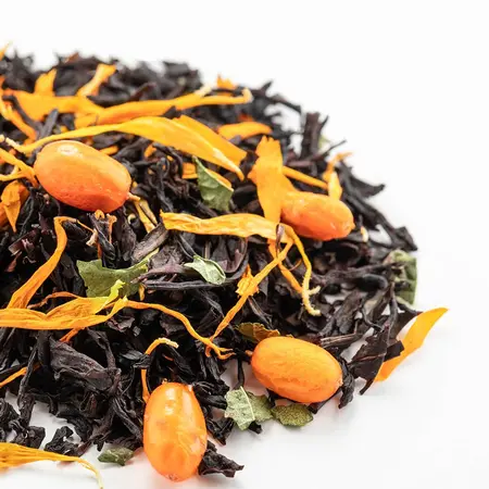 Чай черный с облепихой в чайном магазине BestTea, фото , изображение 5