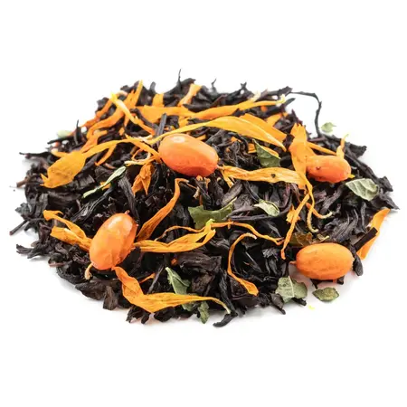 Чай черный с облепихой в чайном магазине BestTea, фото , изображение 6