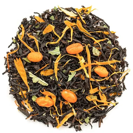 Чай черный с облепихой в чайном магазине BestTea, фото , изображение 2