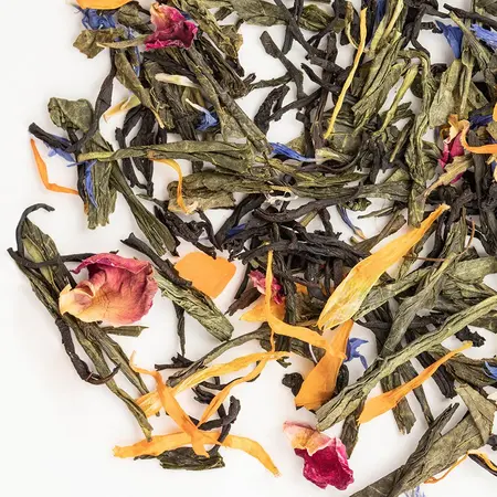 Чай черный-зеленый 1001 сказка, ароматизированный в чайном магазине BestTea, фото , изображение 4
