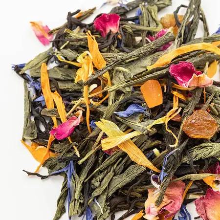 Чай черный-зеленый 1001 сказка, ароматизированный в чайном магазине BestTea, фото , изображение 7