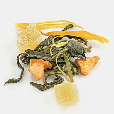 Чай зеленый Саусеп, ароматизированный в чайном магазине BestTea, фото , изображение 8