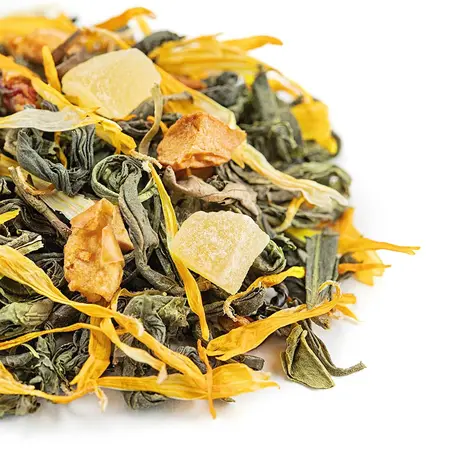 Чай зеленый Саусеп, ароматизированный в чайном магазине BestTea, фото , изображение 6