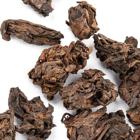 Чай пуэр Комковой дикий, Шу кат. C в чайном магазине BestTea, фото , изображение 6