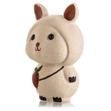 Кролик с Морковкой, чайная игрушка из глины в интернет-магазине BestTea.ru