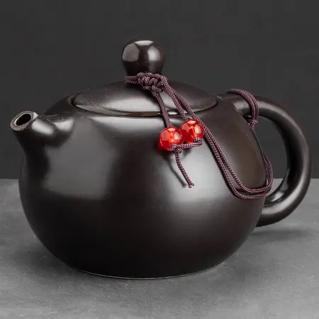 Чайный сервиз керамический горький шоколад (чемоданчик), Материал: Керамика, Цвет: Коричневый в чайном магазине BestTea, фото , изображение 5