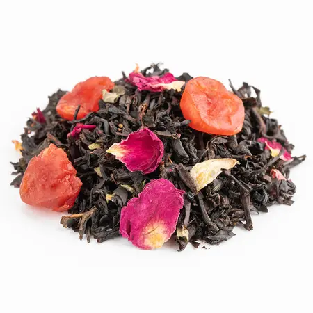 Чай черный Дикая вишня с ягодами в чайном магазине BestTea, фото , изображение 9