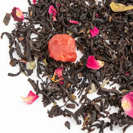Чай черный Дикая вишня с ягодами в чайном магазине BestTea, фото , изображение 5