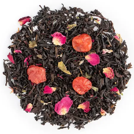 Чай черный Дикая вишня с ягодами в чайном магазине BestTea, фото , изображение 2