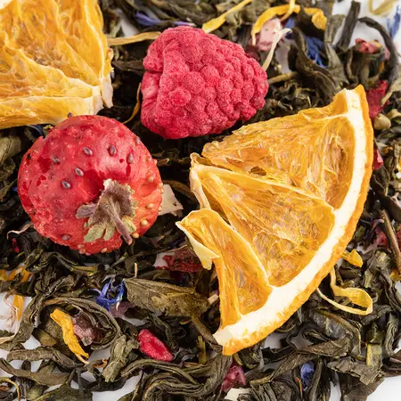 Чай зеленый Искушение, ароматизированный в чайном магазине BestTea, фото , изображение 2