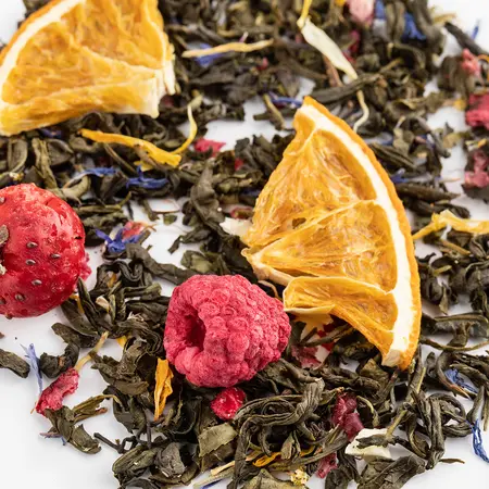 Чай зеленый Искушение, ароматизированный в чайном магазине BestTea, фото , изображение 4