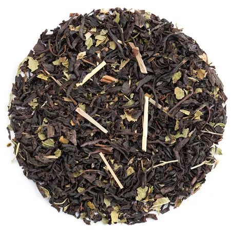 Чай черный с мелиссой и мятой в чайном магазине BestTea, фото , изображение 2