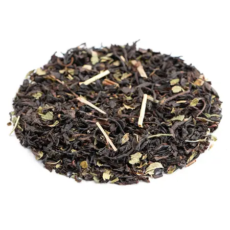 Чай черный с мелиссой и мятой в чайном магазине BestTea, фото , изображение 3
