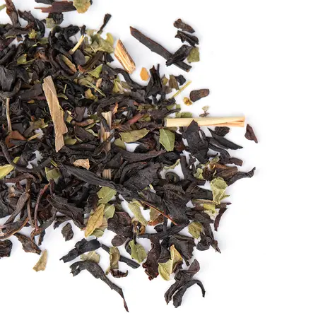 Чай черный с мелиссой и мятой в чайном магазине BestTea, фото , изображение 4