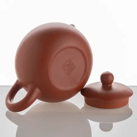 Чайник глиняный коричневый большой, 400 мл в чайном магазине BestTea, фото , изображение 2
