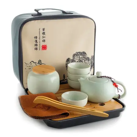 Чайный сервиз керамический (чемоданчик) в чайном магазине BestTea, фото 