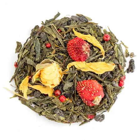 Чай ароматизированный зеленый Китайский фонарик в чайном магазине BestTea, фото , изображение 2