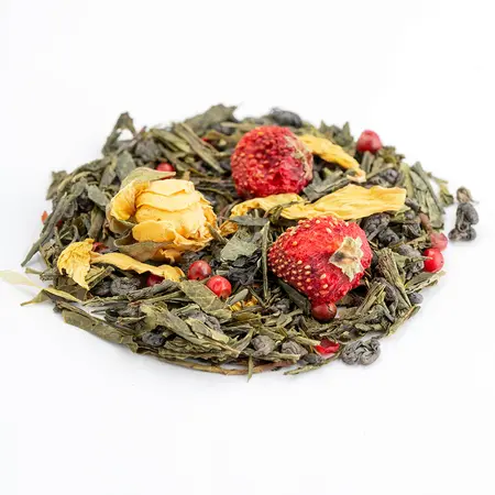 Чай ароматизированный зеленый Китайский фонарик в чайном магазине BestTea, фото , изображение 3