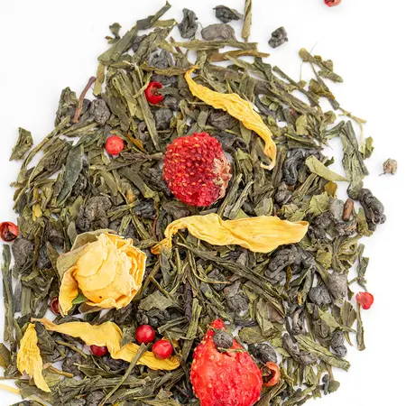 Чай ароматизированный зеленый Китайский фонарик в чайном магазине BestTea, фото , изображение 5