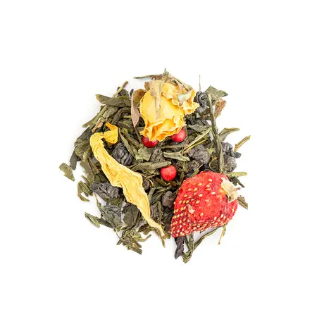 Чай ароматизированный зеленый Китайский фонарик в чайном магазине BestTea, фото , изображение 7