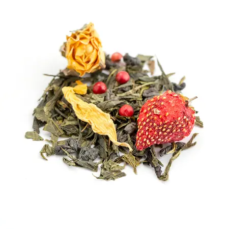 Чай ароматизированный зеленый Китайский фонарик в чайном магазине BestTea, фото , изображение 8