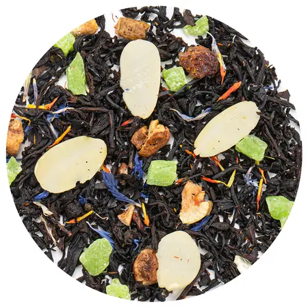 Чай черный с натуральными экстрактами Утро в Париже в чайном магазине BestTea, фото 