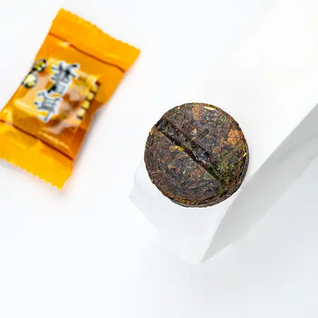 Чай пуэр шу с рисом То ча Мини-фрукт в чайном магазине BestTea, фото , изображение 5