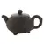 Чайник глиняный темно-коричневый Хризантема, 170 мл оптом в BestTea, фото 