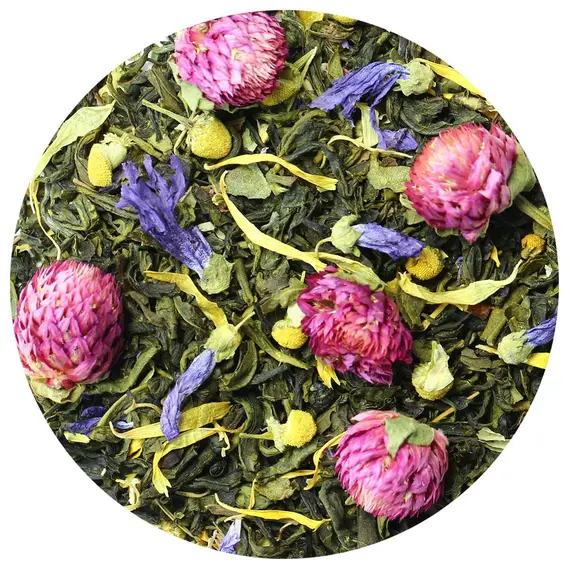 Чай зеленый Летний луг, ароматизированный в чайном магазине BestTea, фото 