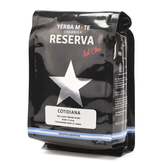 Йерба Мате Reserva del Che COTIDIANA con palo 250 г оптом в BestTea, фото 