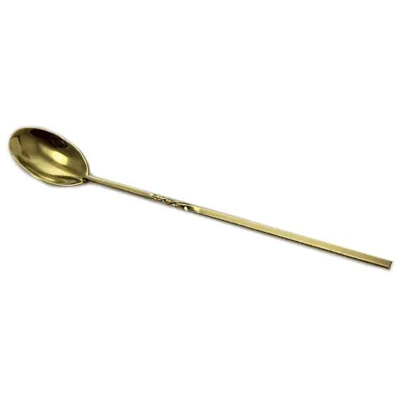 Ложка из латуни, 18 см оптом в BestTea, фото 