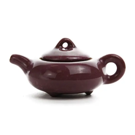 Чайник керамический Колотый Лёд розовый 125 мл оптом в BestTea, фото 