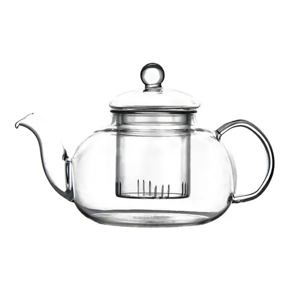 Чайник стеклянный Тюльпан с колбой 600 мл оптом в BestTea, фото 