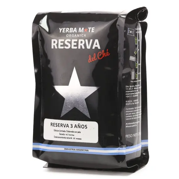 Йерба Мате Reserva Del Che RESERVA 3 ANOS con palo оптом в BestTea, фото 
