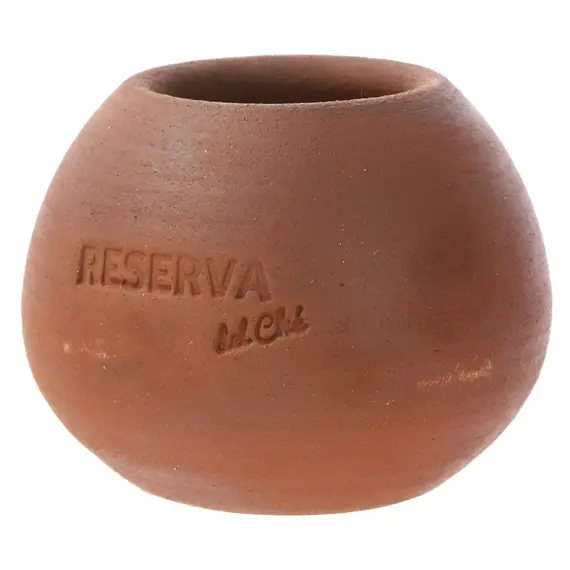 Калабас круглый для мате 20 г (глина) оптом в BestTea, фото 