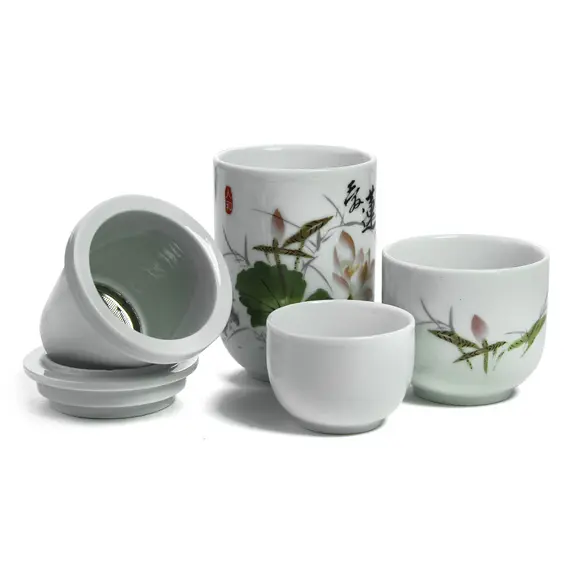 Походный набор чаша "Розовый лотос"  оптом в BestTea, фото 